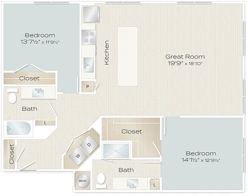 Floor plan Surge