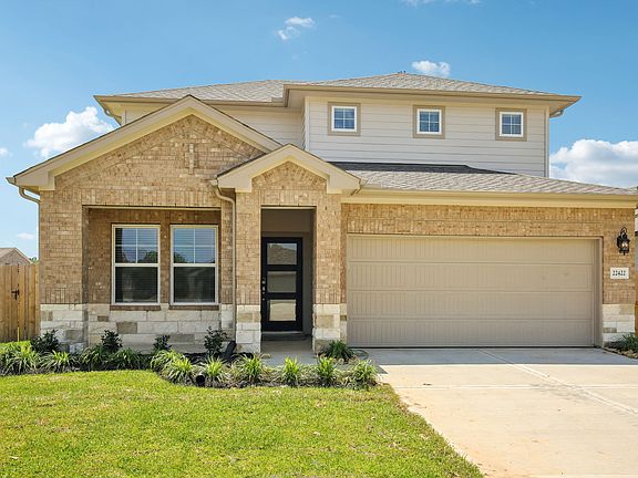 The Matador plan in Landing Meadows of New Caney, TX.