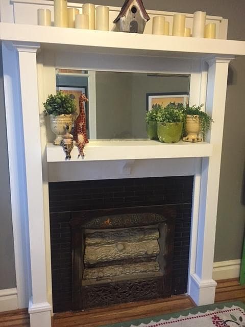 Original fireplace