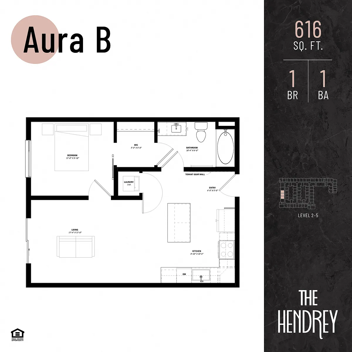 Floor plan Aura B