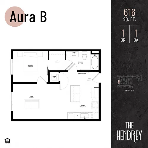 Floor plan Aura B