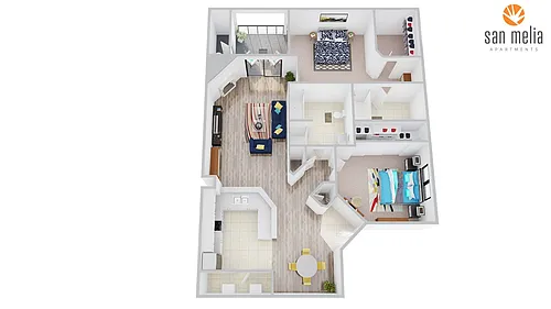 Floor plan Desert Bloom