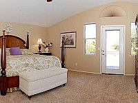 Master Bedroom exits to Deck w/ Views of the Mountains