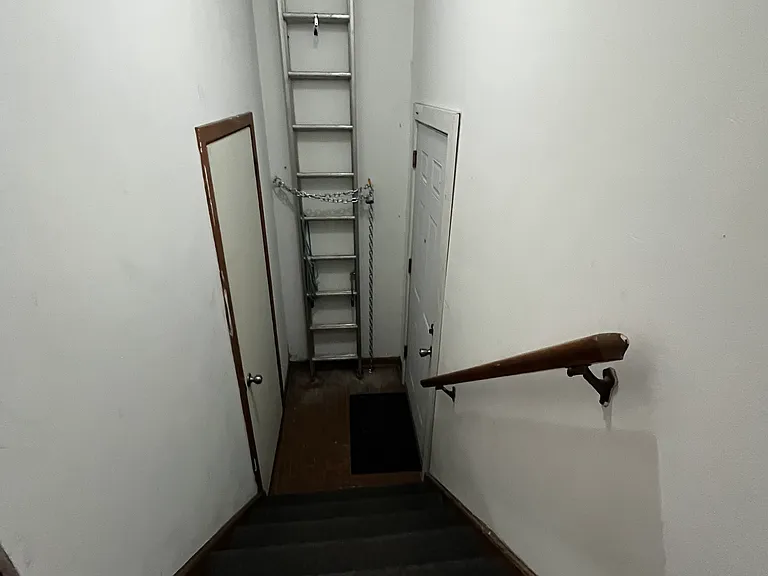 Exit to front entrance