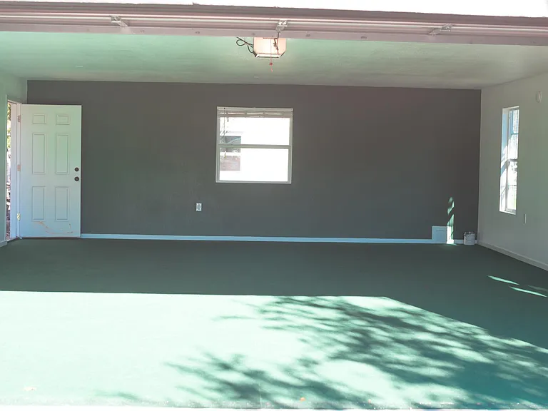 Garage #1 that is fully remodeled and can be used as an office space, storage or ?