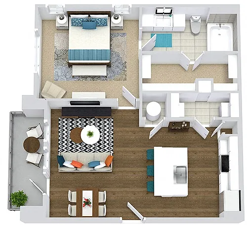 Floor plan Bryant