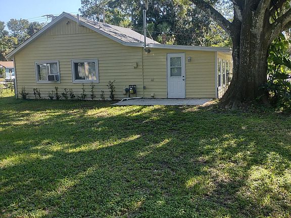 View from back gate to rear of house