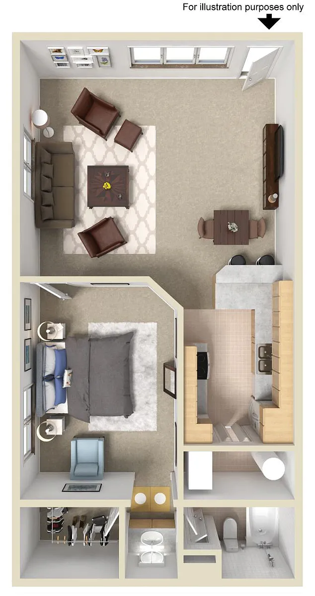 Floor plan Petunia