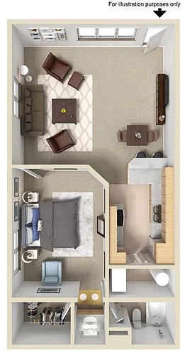 Floor plan Petunia