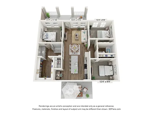 Floor plan Grand Maison