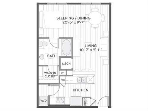 Floor plan E1