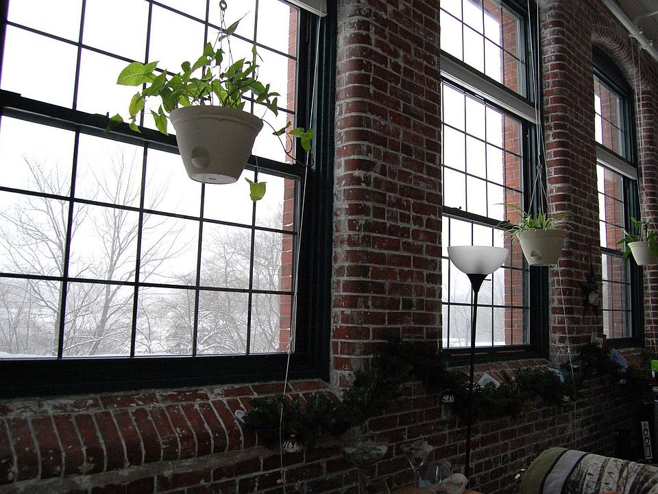 Four south-facing windows let in the sun year round