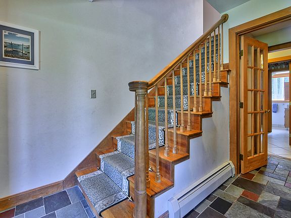 Foyer with Slate Flooring