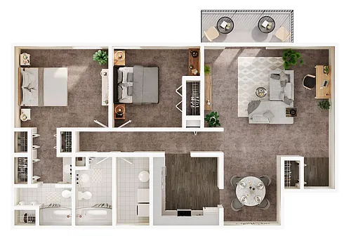 Floor plan Bellemeade
