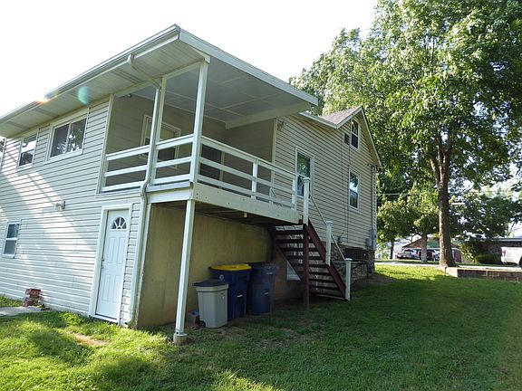 East and back side of house