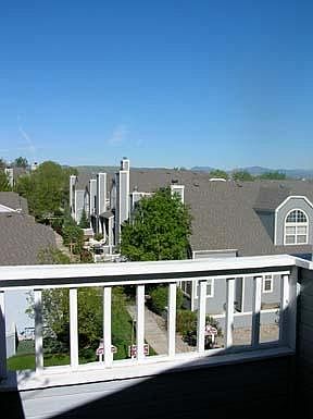 Mountain view from private balcony.