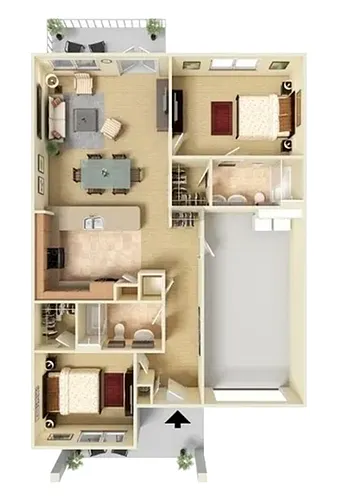 Floor plan B2