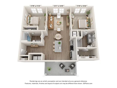 Floor plan Highland