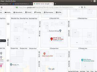 200 NE 1st St, Cooper, TX 75432