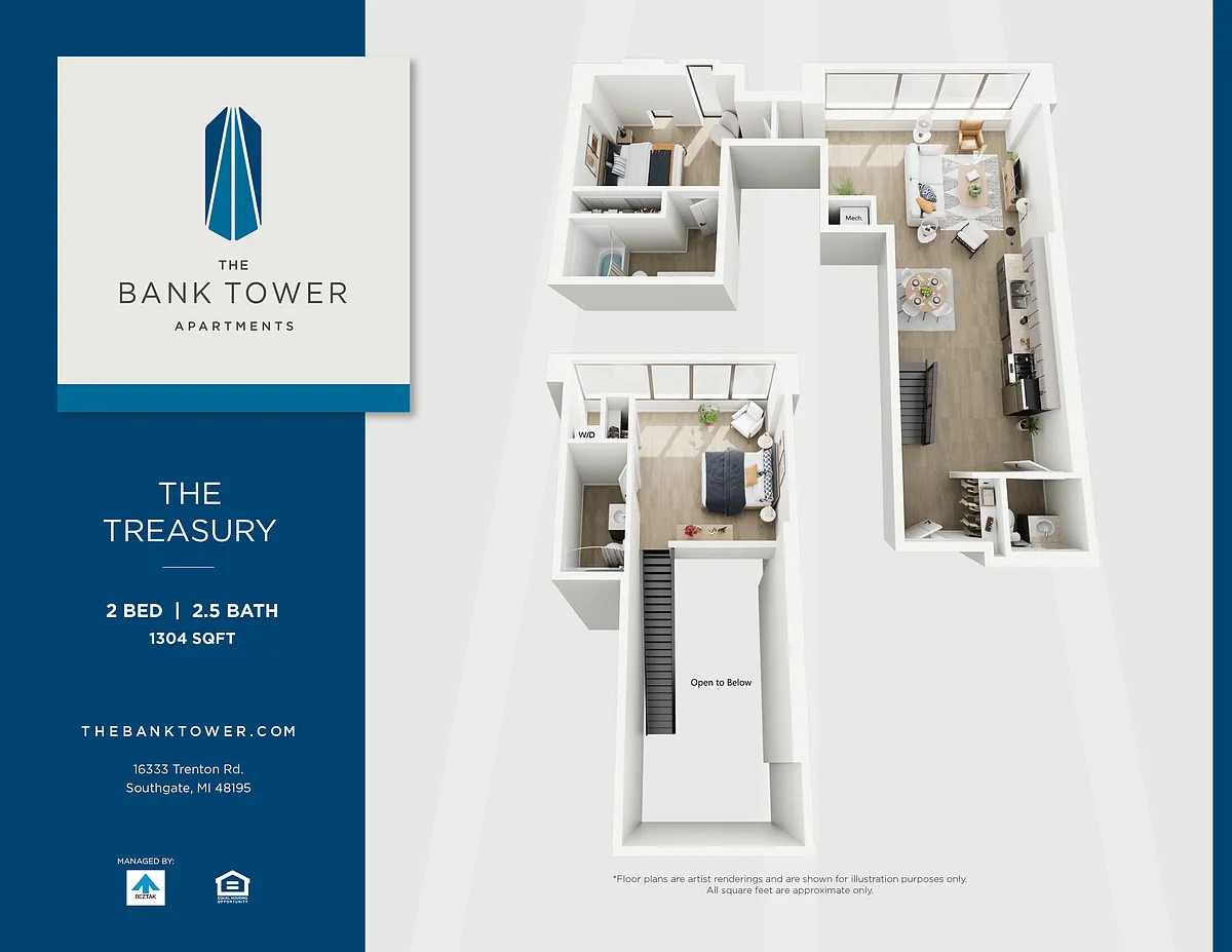Floor plan The Treasury