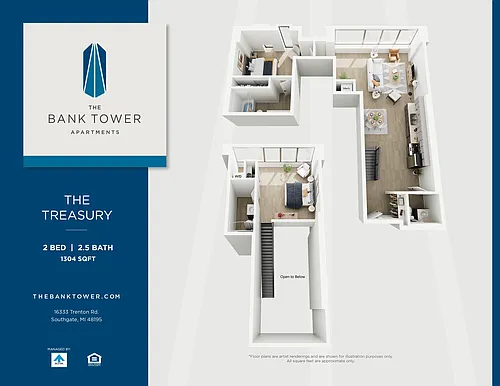 Floor plan The Treasury