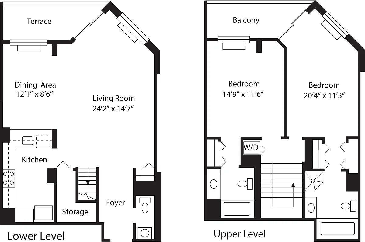 Floor plan CD with Terrace
