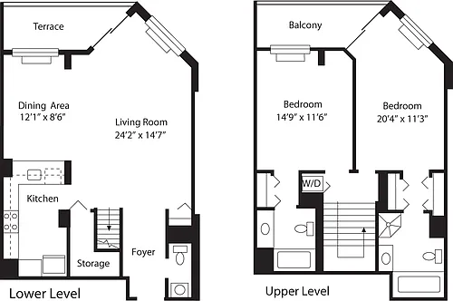 Floor plan CD with Terrace