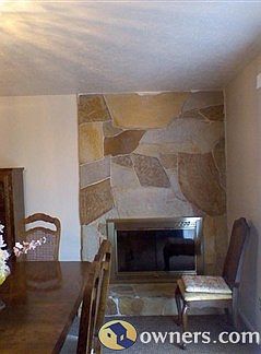 Rock Fireplace