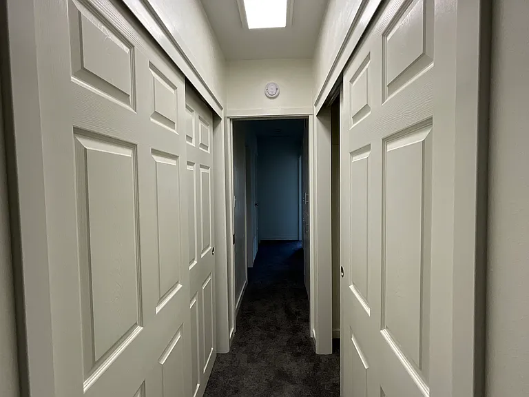 Double closet for the master