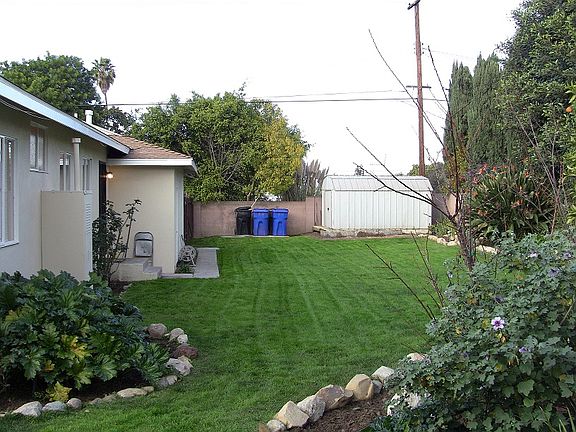 Large Backyard wraps around