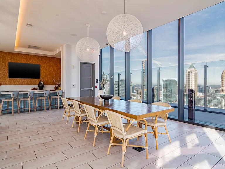 Pool Lounge Area at 903 Peachtree Apartments in Atlanta, GA 30309