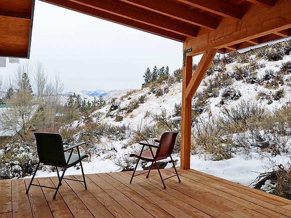 Back porch, looking south.
