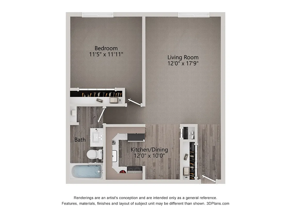 Floor plan Clover - Elevated