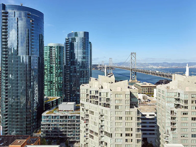 Views of the City and the Bay Bridge