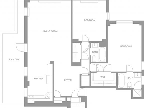 2nd image of 20 Park Ave APT 19B