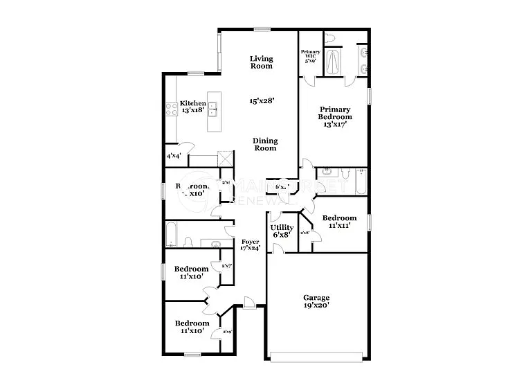 front view - 1374 Brenway Dr