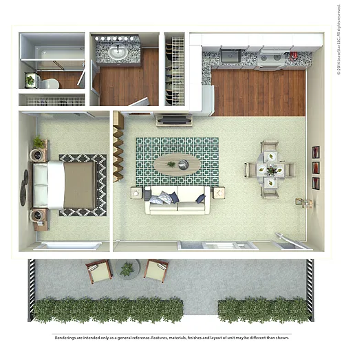 Floor plan Magnolia