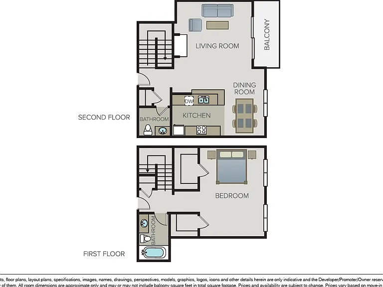 Plan 1F Townhome