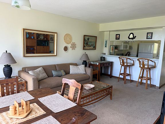 The condo is bright and cheerful throughout the day. There are curtains but there is plenty of privacy even when they are open.