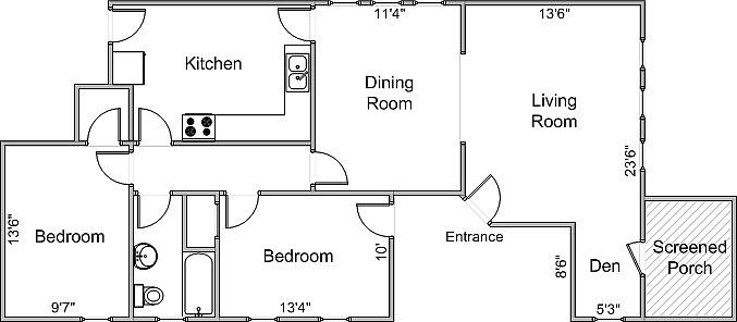 2nd image of 1134 Jenifer St APT 3