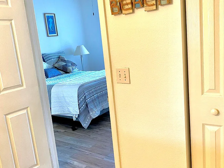 Peek from master bath