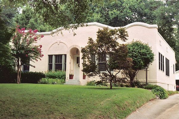 Beautifully landscaped historic Mediterranean in Druid Hills.
