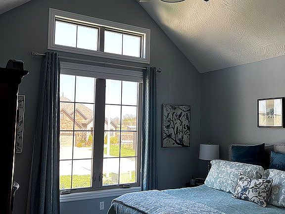 Front bedroom vaulted