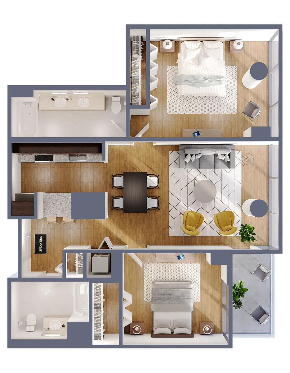Floor plan B