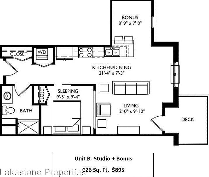 2nd image of 134 Jefferson St APT 204
