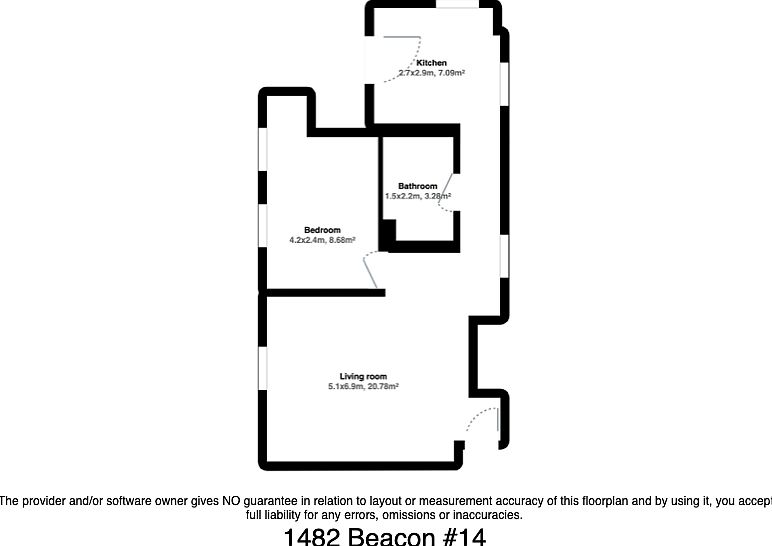 1st image of 1482 Beacon St APT 14