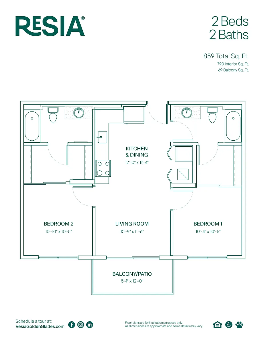 Floor plan B1