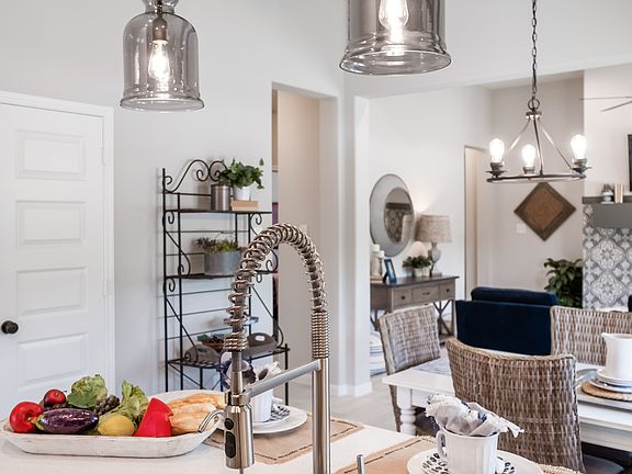 Kitchen with spacious island