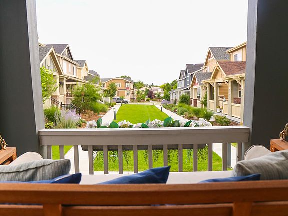 Front porch view of open space