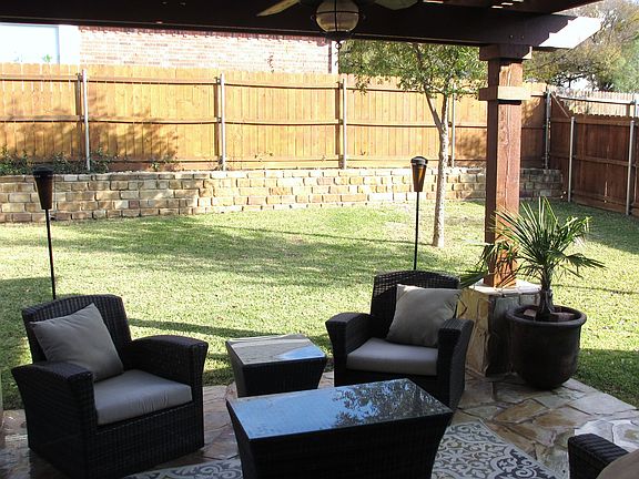Back patio